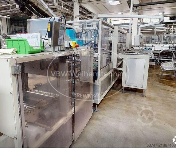 Tepsi paketleme ve shrink makinesi Meypack Verpackungssystemtechnik 