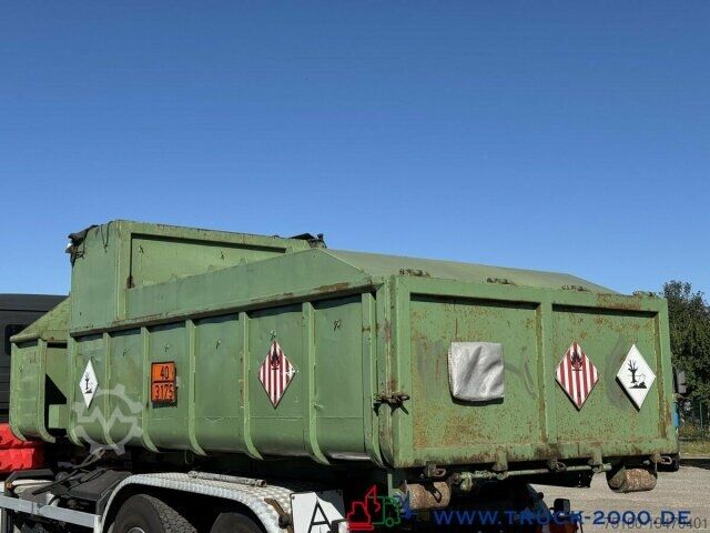 Vuilniswagen Normann Bock Müllcontainer 10m³ mit Seitenlader