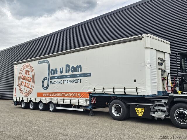 Tieflader ES-GE 4STL48 / 4 AXLE / SLIDING ROOF / EXPANDABLE / L...