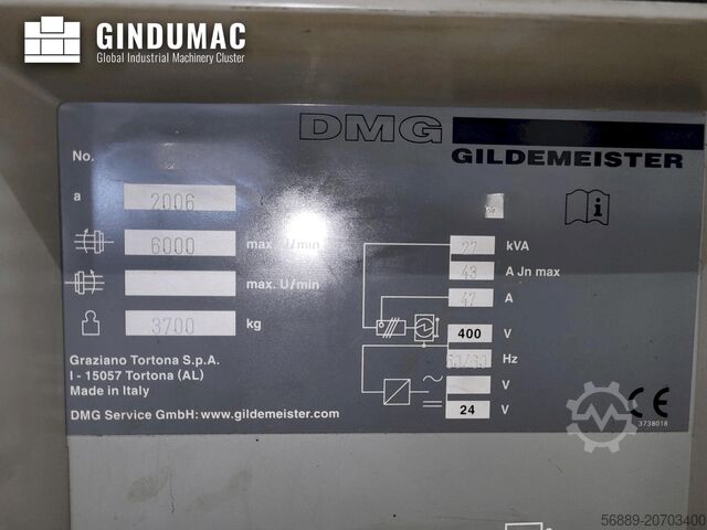 Horizontal Turning Machine DMG Gildemeister CTX 320 linear