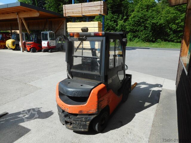 Targonca Toyota 02-8FDF25 Triplex + SS + ZV + Kabine