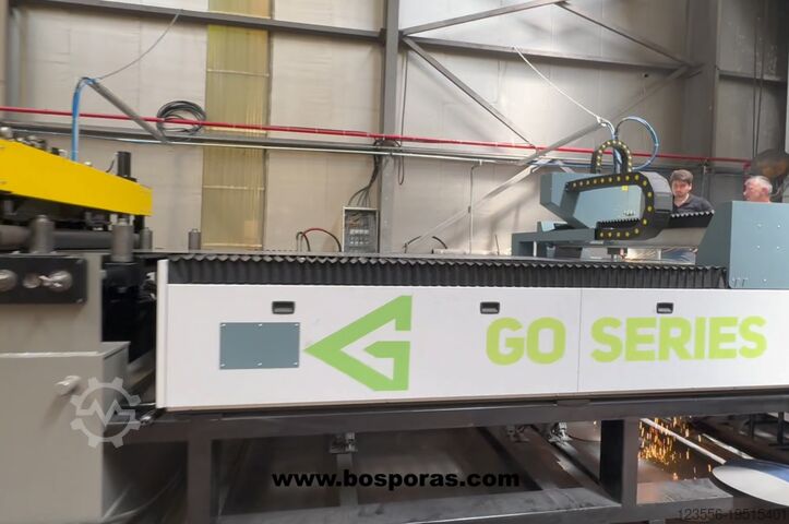 Mașină de tăiere cu laser BOSPORAS MACHINERY COIL FED LASER LINE