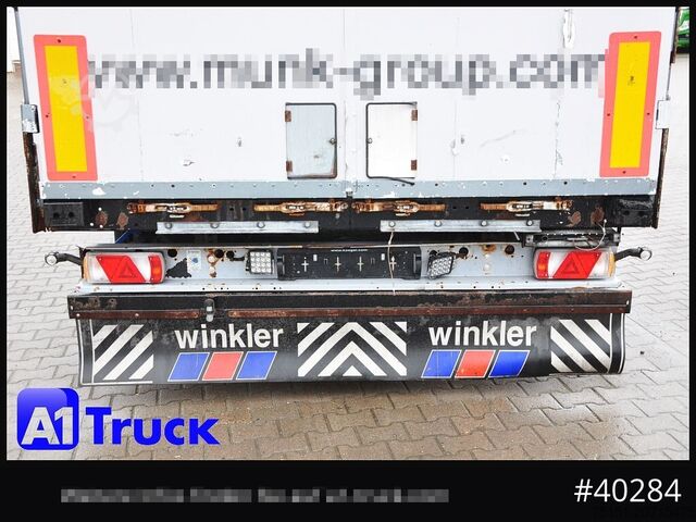 Auflieger mit Pritsche & Plane KOEGEL S24-1 Mega,SAF, Hubdach, Plane verbreiterbar