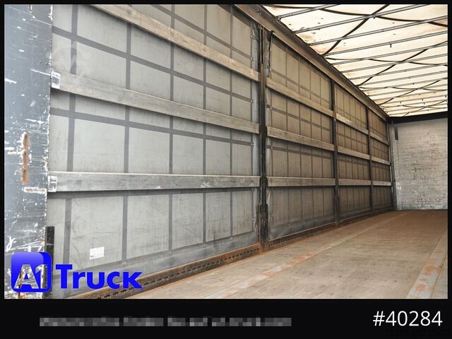 Auflieger mit Pritsche & Plane KOEGEL S24-1 Mega,SAF, Hubdach, Plane verbreiterbar