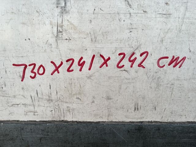 Ciężarówka - furgon - DAF CF 230FA - EURO6 - badanie techniczne 11/25 - 2017 - drzwi boczne/winda za DAF CF 370 FA