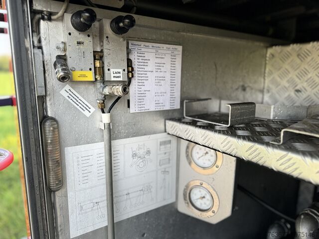 MERCEDES 817 Brandweerauto / Fire truck / Bomberos 26dkm ZIEGLERPOMP 1994 MERCEDES-BENZ 817