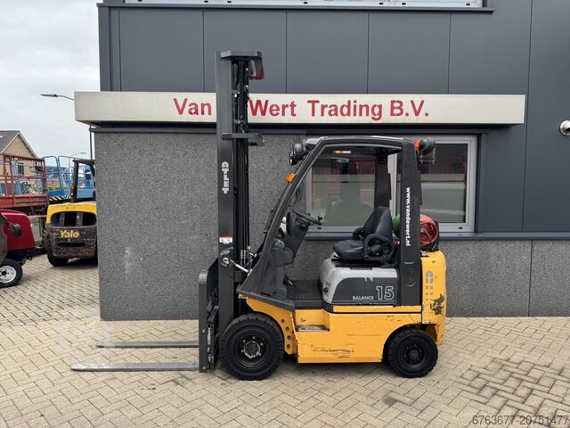 Forklift Atlet P1D1A15LT Triplex 650 Freelift/Sideshift 760 hours LPG 2012 ATLET Atlet P1D1A15LT Triplo 650 Freelift/Sideshift 760UUR LPG 2012