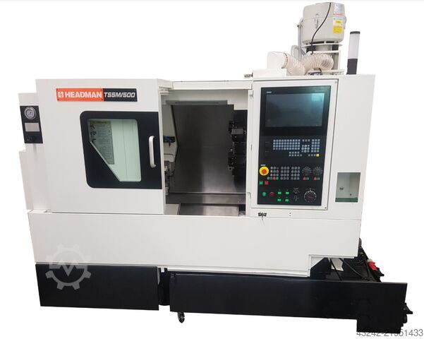 Centrum tokarsko-frezarskie CNC HEADMAN T55M/500