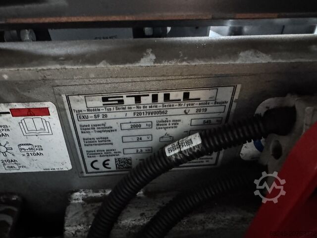 VS-22575 transpaleta eléctrica Still con sistema de pesaje STILL EXU SF 20