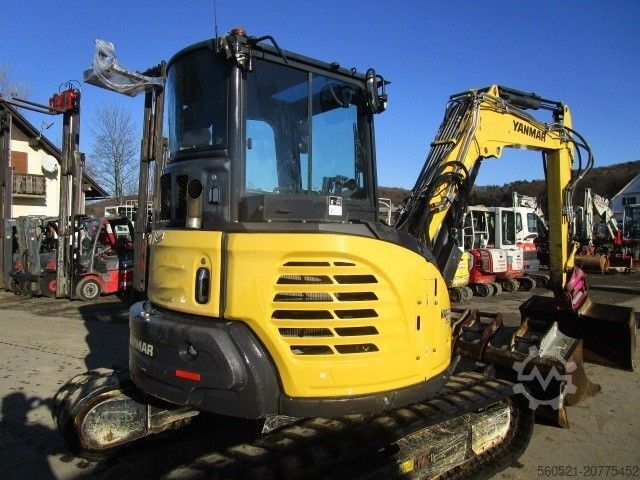 μίνι εκσκαφέας Yanmar VIO 57 - POWERTILT + Schnellwechsler + 4 Löffel
