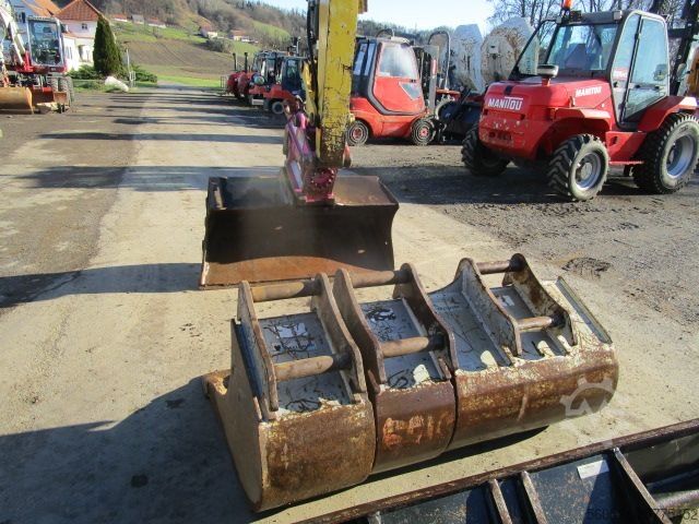 μίνι εκσκαφέας Yanmar VIO 57 - POWERTILT + Schnellwechsler + 4 Löffel