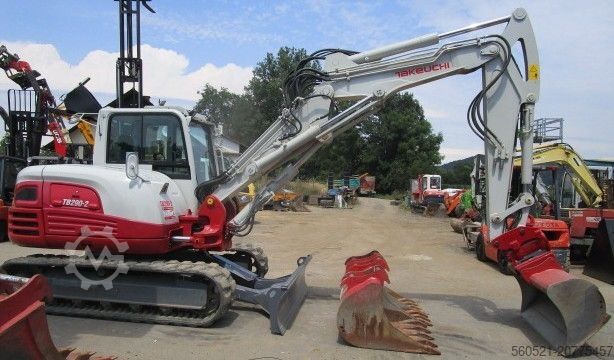 μίνι εκσκαφέας Takeuchi TB 290-2 - Powertilt - Schnellwechsler-Klima-4 Löf