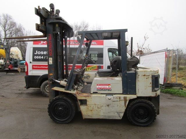 Diesel Forklift Komatsu FD35Z-4 - Triplex-FH 5,6m + Seitenschieber