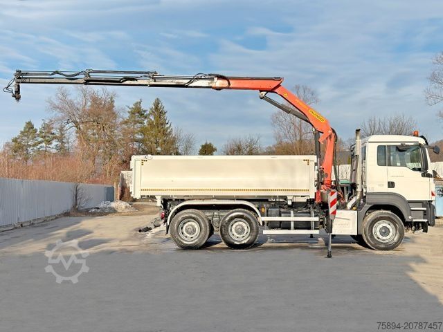 Truck mounted crane MAN TGS 26.400 * PALFINGER PK 16001 K + FUNK * 6x4