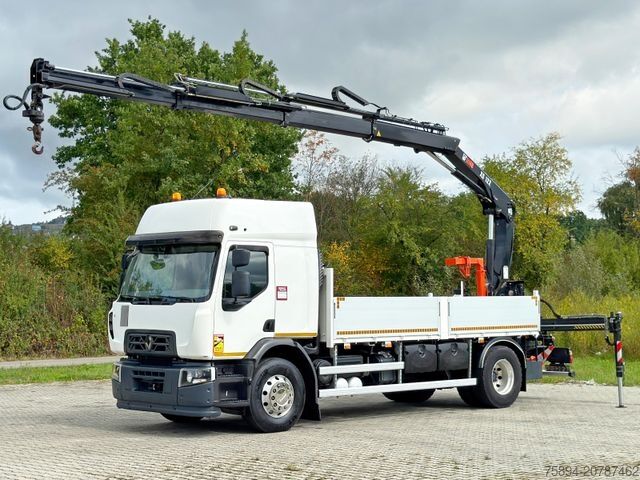 Truck mounted crane RENAULT C 430 * HIAB 122 B - 3 HIDUO + FUNK * TOP