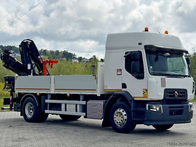 Truck mounted crane RENAULT C 430 * HIAB 122 B - 3 HIDUO + FUNK * TOP