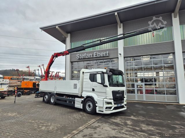 Γερανός τοποθετημένος σε φορτηγό MAN TGS 26.470 6x2-4 LL Palfinger PK19.001 SLD5 Funk