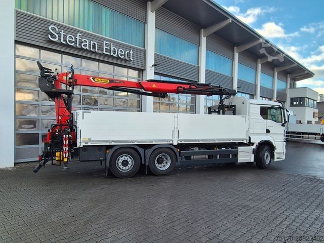 Γερανός τοποθετημένος σε φορτηγό MAN TGS 26.470 6x2-4 LL Baustoff Palfinger PK20.501L