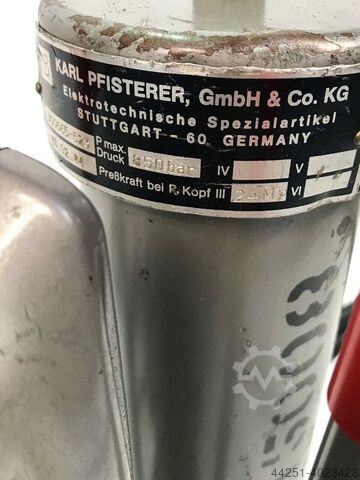 Pressa idraulica elettrica ad alta pressione pinza per cavi Pfisterer Kabelschuhpresse viel Zubehör Kabelzange