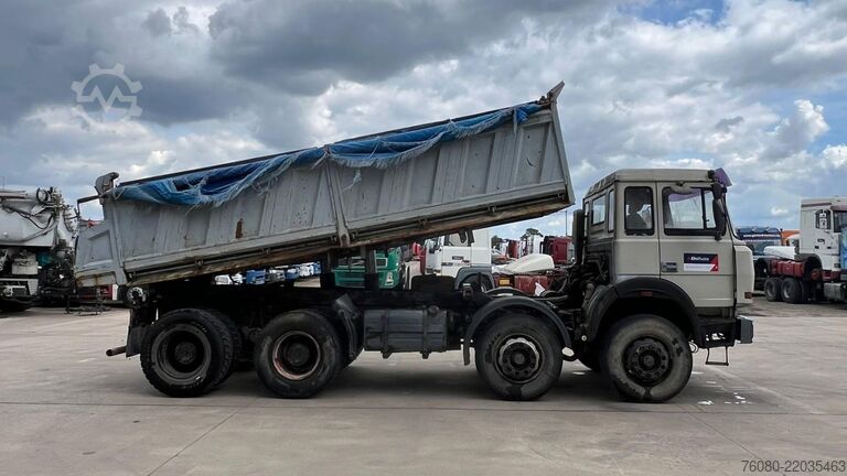 Kipper Iveco Magirus 340 - 34 (GRAND PONT / LAMES / BIG AXLE...