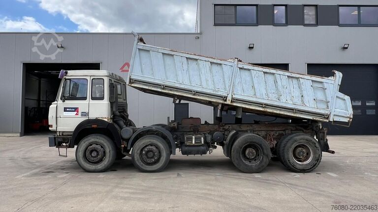 Kipper Iveco Magirus 340 - 34 (GRAND PONT / LAMES / BIG AXLE...