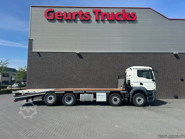 Autotransporter MAN TGS 35.520 8X2 OPRIJWAGEN/MACHINE TRANSPORTER/P...