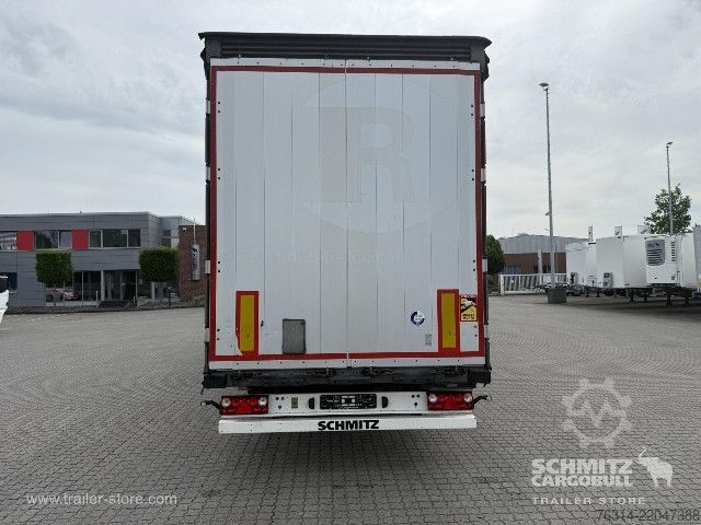 Open oplegger met zeil Schmitz Cargobull Curtainsider Mega Getränke