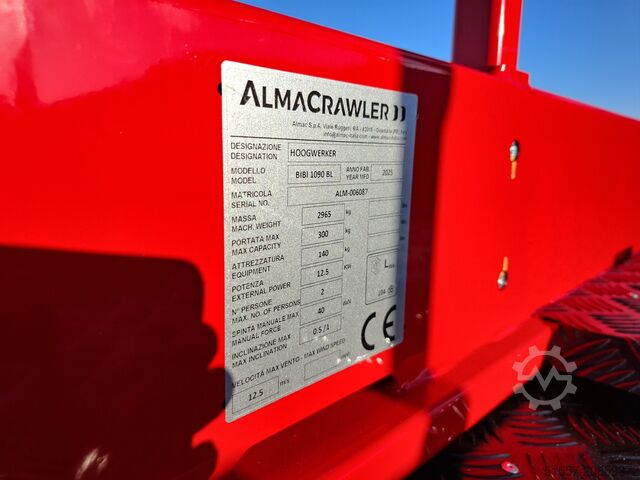 Rupswerkplatform Almacrawler BIBI 1090 BL EVO Bi-Energy | 2025