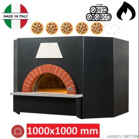 Houtgestookte of gasgestookte Napolitaanse pizzaoven Napoli Forni OT 100