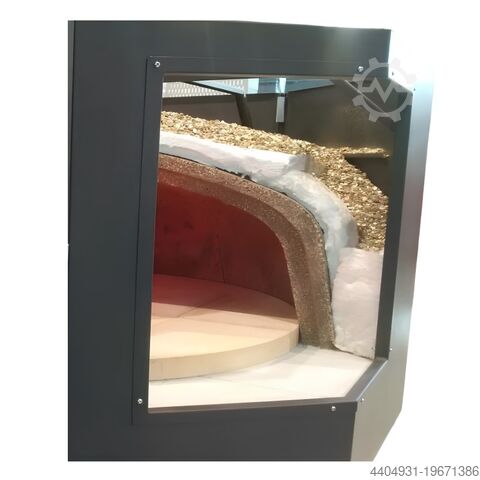 Houtgestookte of gasgestookte Napolitaanse pizzaoven Napoli Forni OT 100
