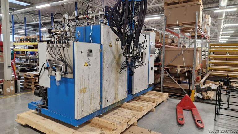 Polyurethaanbewerkingsmachine Hennecke ELASTOLINE F elastomer casting machine