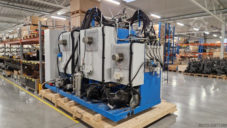 Polyurethaanbewerkingsmachine Hennecke ELASTOLINE F elastomer casting machine