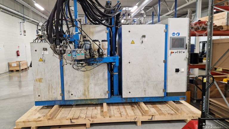 Polyurethaanbewerkingsmachine Hennecke ELASTOLINE F elastomer casting machine