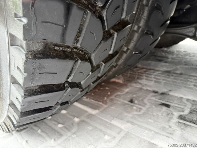 Truck mounted crane Volvo FM410 8X4 Kipper mit Kran HIAB 244-5