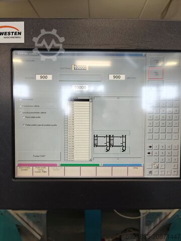 Podwójna ukośnica / centrum cięcia Thorwesten DGS
