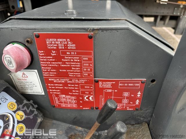 Geländestapler MOFFETT M4 20.3*Mitnahmestapler*Teleskopgabeln*