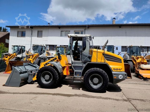 Φορτωτής με ελαστικά LIEBHERR L 524 kein 514 538 TipTop sehr gute Ausstattung
