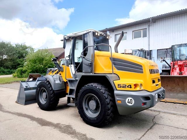 Φορτωτής με ελαστικά LIEBHERR L 524 kein 514 538 TipTop sehr gute Ausstattung
