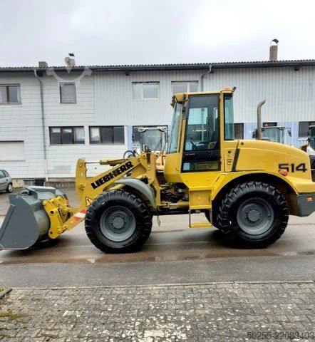 Φορτωτής με ελαστικά LIEBHERR L 524 kein 514 538 TipTop sehr gute Ausstattung