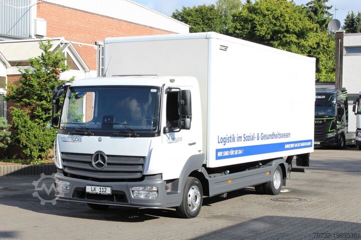 Vrachtwagen met bakwagen Mercedes-Benz Atego 818 E6  Koffer 6m  Klima  LDW  Schalter LBW