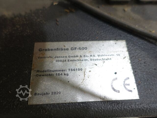 árkos vágó gép JANSEN GF-600