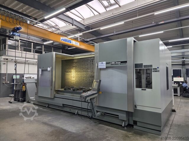 CNC megmunkáló központ - univerzális DMG-DECKEL-MAHO DMF 250 Linear