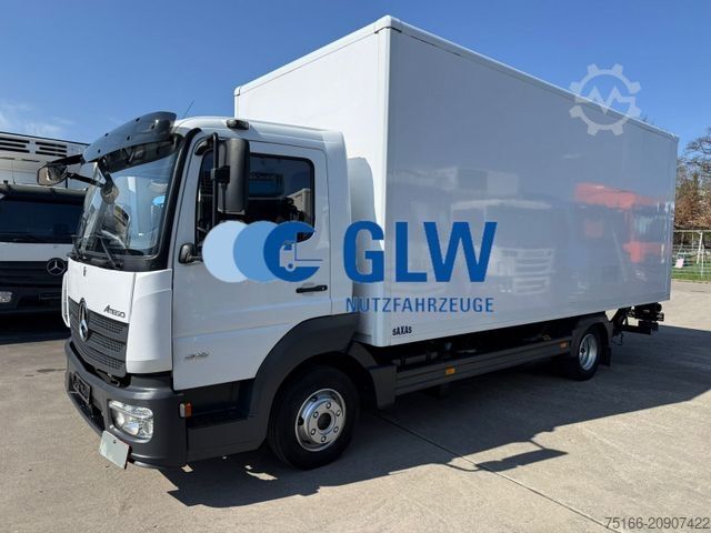 Vrachtwagen met bakwagen MERCEDES-BENZ ATEGO 818 L Koffer 6,10 m LBW 1 to.*AHK*EURO 6E
