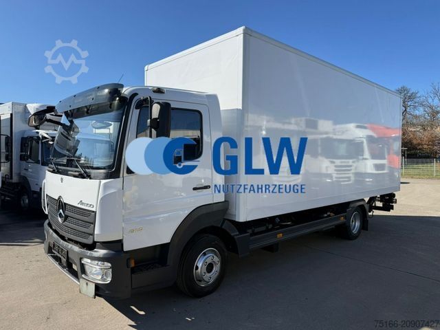 Vrachtwagen met bakwagen MERCEDES-BENZ ATEGO 818 L Koffer 6,10 m LBW 1 to.*AHK*EURO 6E