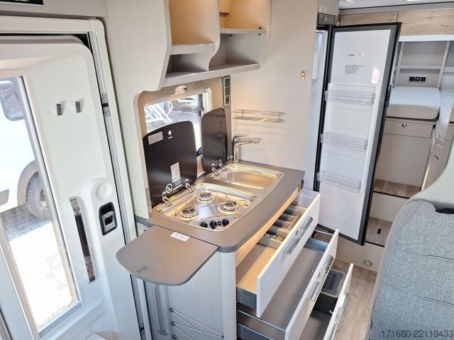 Teilintegriertes Wohnmobil HYMER/ERIBA Exsis-t 474 AUTOMATIK, SAT+TV, NAVI+RFK, MARKISE