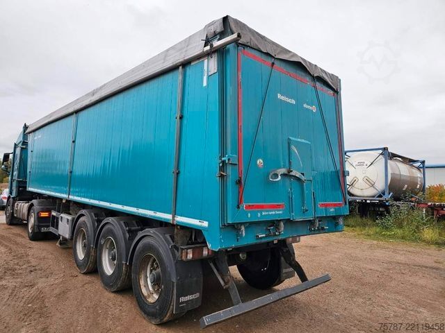 Tippsemitrailer REISCH 49 cbm, Pendelklappe, Lift, Lastmanometer, BPW