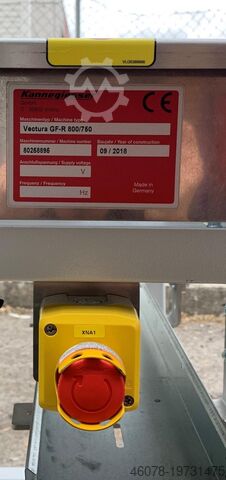 Tahriksiz makaralı konveyör Kannegiesser RB 800-960-890