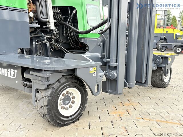 Carretilla retráctil de 4 vías Combilift C4500 WIDE FORK POSITIONER DIESEL DUPLEX