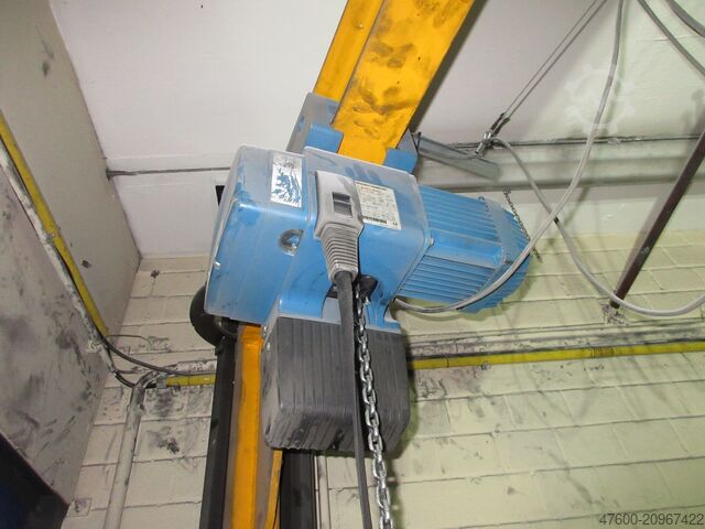 Demag D-AW Kran Drehkran Hallenkran 4,5m Demag 500 Kg 0,5t + Demag DC Kettenzug