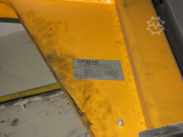  Demag D-AW Kran Drehkran Hallenkran 4,5m Demag 500 Kg 0,5t + Demag DC Kettenzug